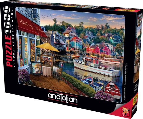 Anatolian (1069) - David McLean: "Harbour Gallery" - 1000 piezas