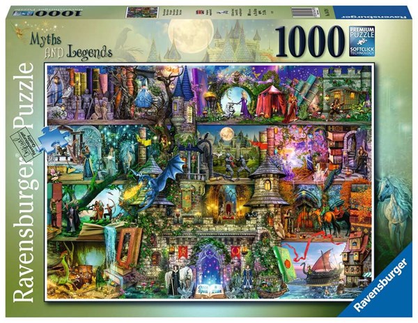 Ravensburger (16479) - "Myths and Legends" - 1000 piezas