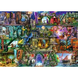 Ravensburger (16479) - "Myths and Legends" - 1000 piezas