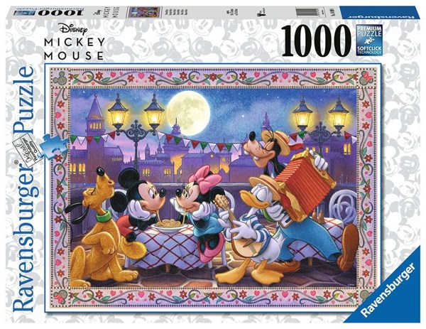 Ravensburger (16499) - Disney, Mickey Mouse - 1000 piezas
