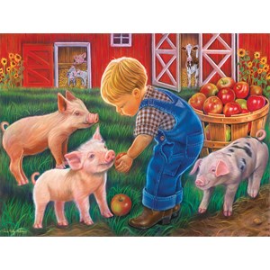 SunsOut (35875) - Tricia Reilly-Matthews: "Little Farm Boy" - 500 piezas