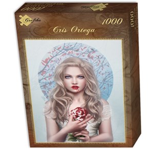 Grafika (01038) - Cris Ortega: "Blood Rose" - 1000 piezas