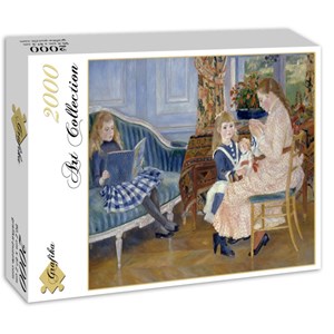 Grafika (00747) - Pierre-Auguste Renoir: "Children's Afternoon at Wargemont, 1884" - 2000 piezas