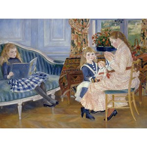 Grafika (00747) - Pierre-Auguste Renoir: "Children's Afternoon at Wargemont, 1884" - 2000 piezas