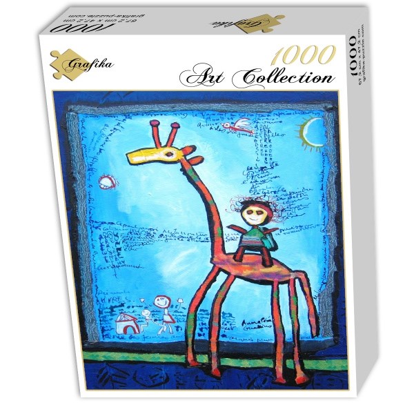 Grafika (00668) - Anne Poire, Patrick Guallino: "Toujours Elle" - 1000 piezas