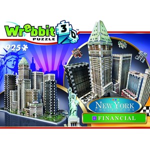 Wrebbit (W3D-2013) - "New York: Financial Downdown" - 925 piezas