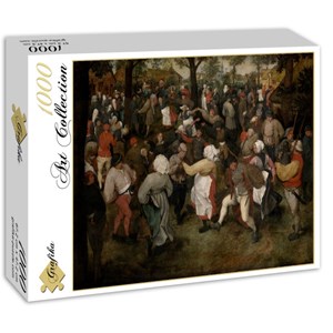 Grafika (00715) - Pieter Brueghel the Elder: "The Wedding Dance, 1566" - 1000 piezas