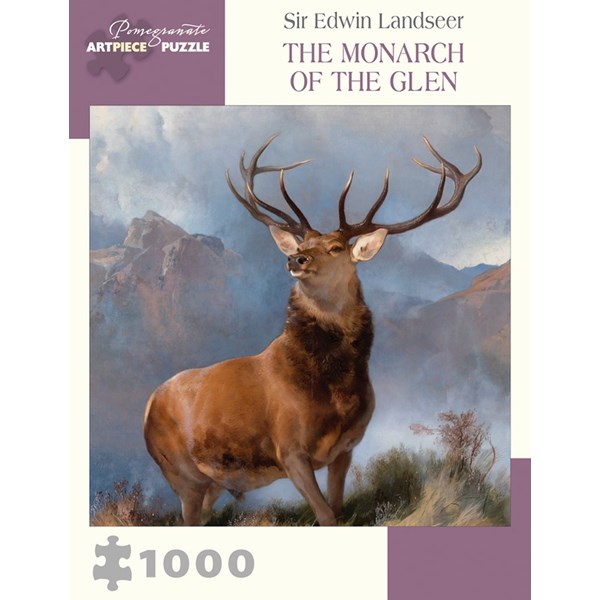 Pomegranate (aa1007) - Sir Edwin Landseer: "The Monarch of the Glen" - 1000 piezas