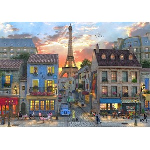 Bluebird Puzzle (70253) - Dominic Davison: "Streets of Paris" - 4000 piezas
