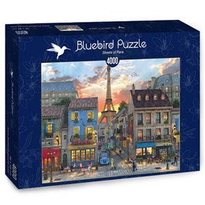 Bluebird Puzzle (70253) - Dominic Davison: "Streets of Paris" - 4000 piezas
