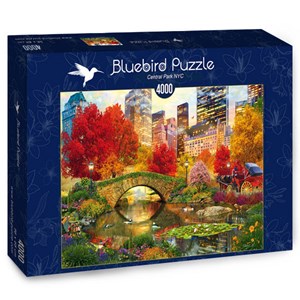 Bluebird Puzzle (70256) - David McLean: "Central Park NYC" - 4000 piezas