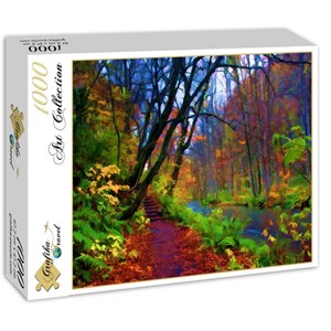 Grafika (01664) - "Stylized Autumn Forest" - 1000 piezas