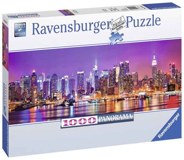 Ravensburger (15078) - "Manhattan Lights" - 1000 piezas
