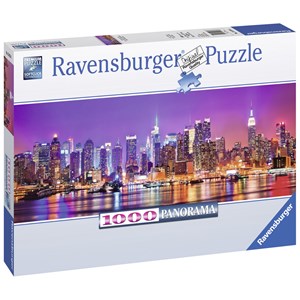 Ravensburger (15078) - "Manhattan Lights" - 1000 piezas