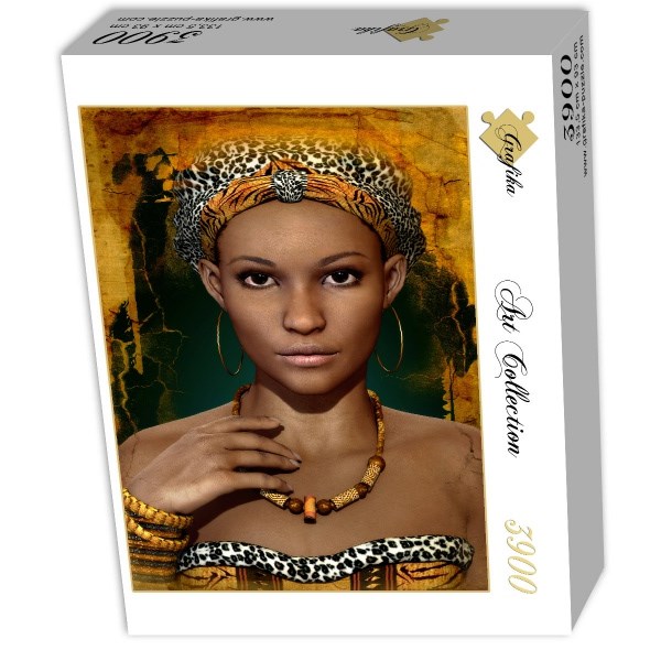 Grafika (01302) - "African Woman" - 3900 piezas