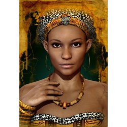 Grafika (01302) - "African Woman" - 3900 piezas