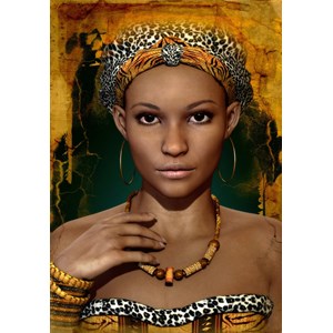Grafika (01302) - "African Woman" - 3900 piezas