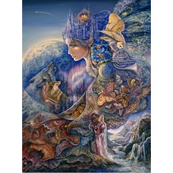 Grafika (00920) - Josephine Wall: "Once in a Blue Moon" - 2000 piezas