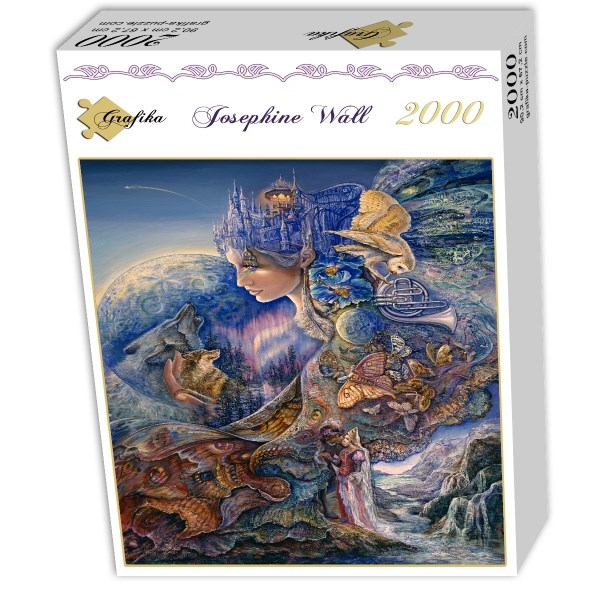 Grafika (00920) - Josephine Wall: "Once in a Blue Moon" - 2000 piezas