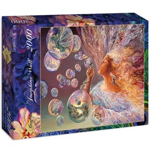 Grafika (00896) - Josephine Wall: "Bubble Flower" - 2000 piezas