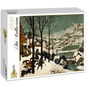 Grafika (00625) - Pieter Brueghel the Elder: "Hunters in the Snow" - 1000 piezas