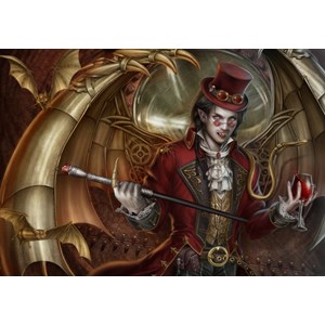 Grafika (01010) - Cris Ortega: "Let the Blood Flow" - 1000 piezas