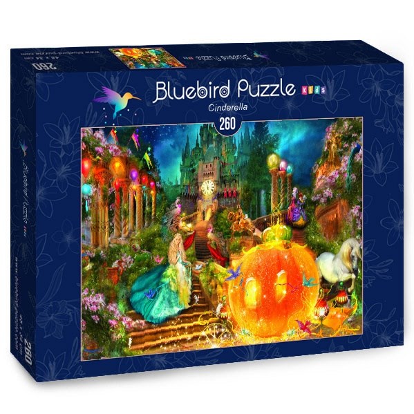 Bluebird Puzzle (70387) - Aimee Stewart: "Cinderella" - 260 piezas