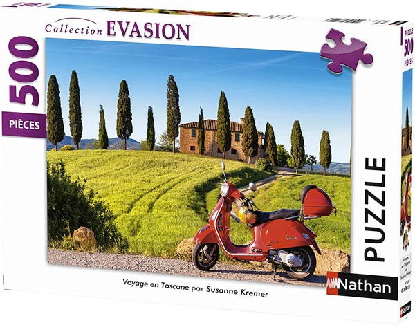 Nathan (87220) - "Travel in Tuscany" - 500 piezas