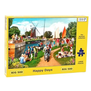 The House of Puzzles (4524) - "Happy Days" - 500 piezas