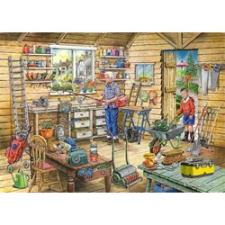 The House of Puzzles (4500) - "Find the Differences No.14, Fred's Shed" - 1000 piezas