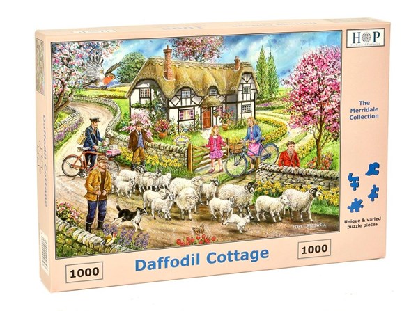 The House of Puzzles (4647) - "Daffodil Cottage" - 1000 piezas