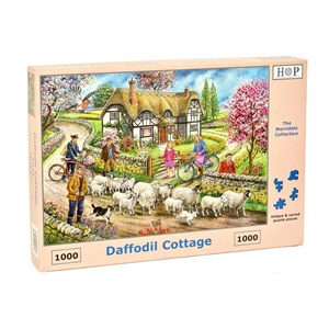 The House of Puzzles (4647) - "Daffodil Cottage" - 1000 piezas