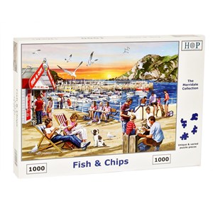 The House of Puzzles (4654) - "Fish & Chips" - 1000 piezas