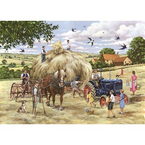 The House of Puzzles (4548) - "Making Hay" - 500 piezas