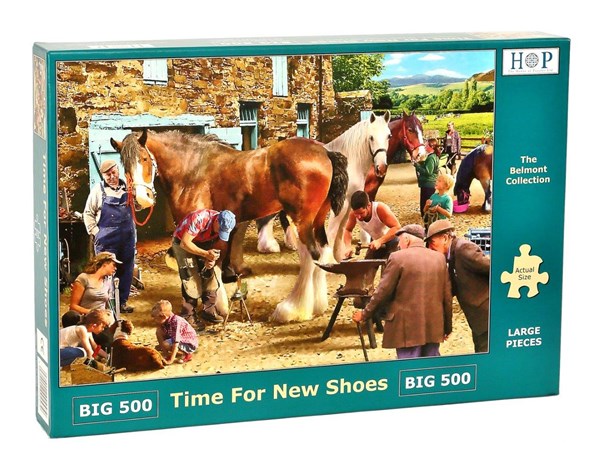 The House of Puzzles (4579) - "Time For New Shoes" - 500 piezas