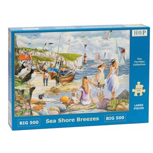 The House of Puzzles (4937) - "Sea Shore Breezes" - 500 piezas