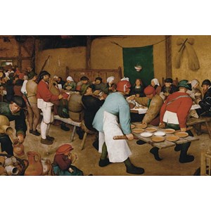 Piatnik (5483) - Pieter Brueghel the Elder: "Peasant Wedding" - 1000 piezas