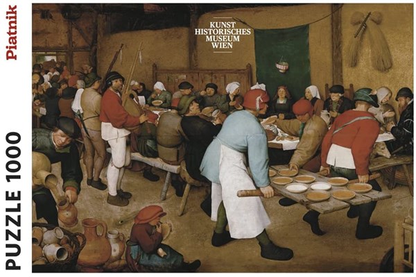 Piatnik (5483) - Pieter Brueghel the Elder: "Peasant Wedding" - 1000 piezas