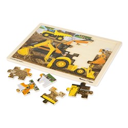 Melissa and Doug (9064) - "Construction" - 24 piezas