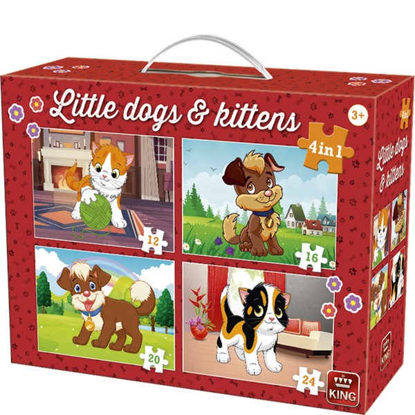 King International (05641) - "Little Dogs & Kittens" - 12 16 20 24 piezas