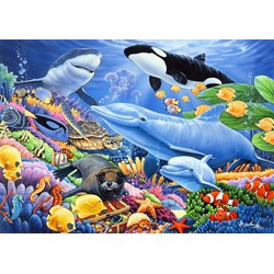 Bluebird Puzzle (70084) - Jenny Newland: "Sealife" - 500 piezas