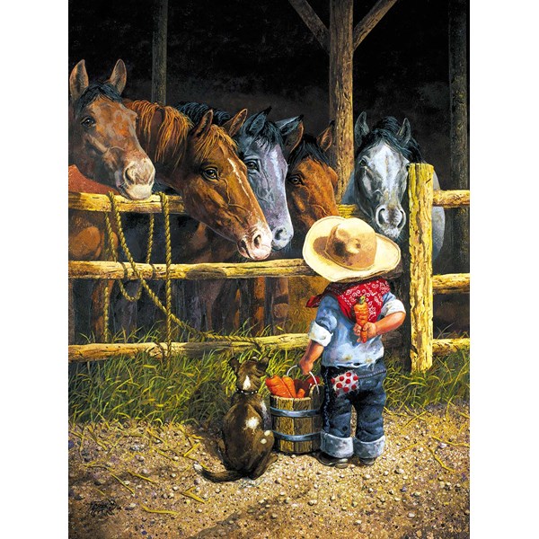 SunsOut (36034) - Don Crook: "Friendly Persuasion" - 500 piezas