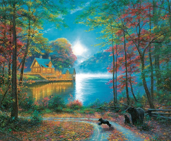 SunsOut (52805) - Mark Keathley: "Lakeside Dreams" - 1000 piezas