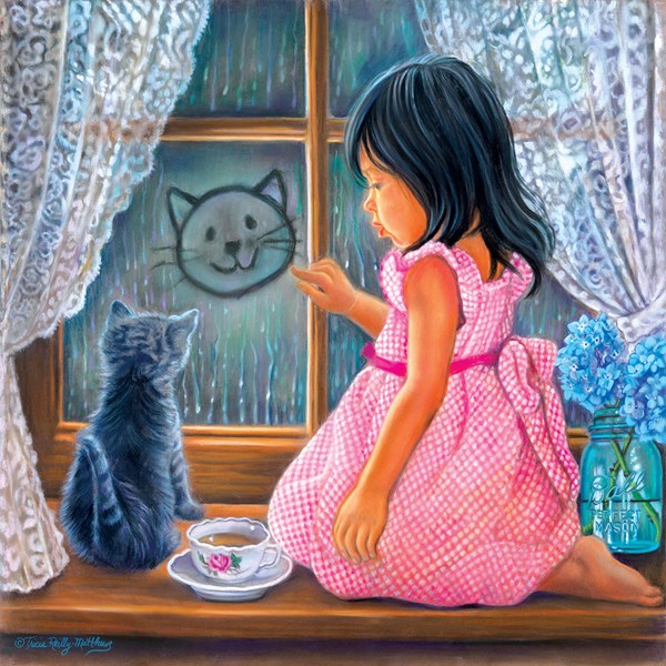 SunsOut (35812) - "Rainy Day Sketch" - 500 piezas