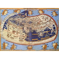 Grafika (00919) - Claudius Ptolemy: "The World, 1482" - 2000 piezas