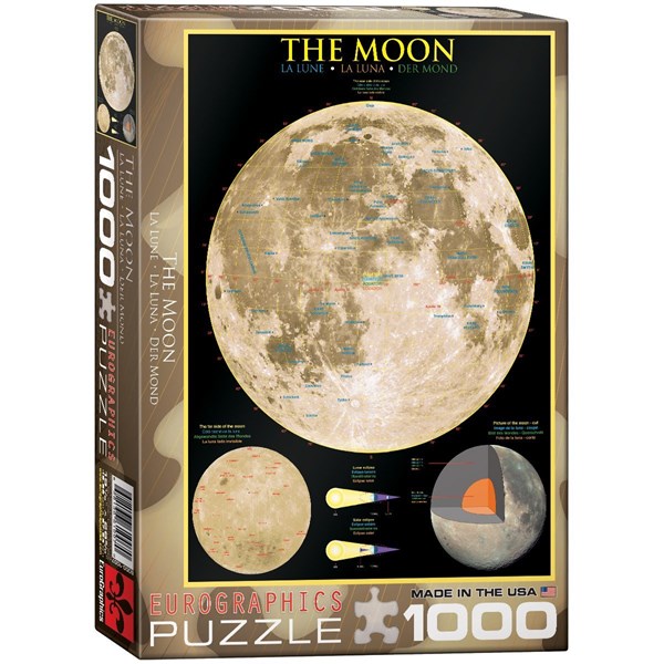Eurographics (6000-1007) - "The Moon" - 1000 piezas