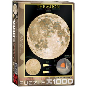 Eurographics (6000-1007) - "The Moon" - 1000 piezas