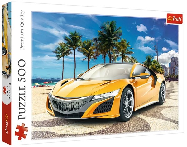 Trefl (37381) - "Summer Adventure Car" - 500 piezas