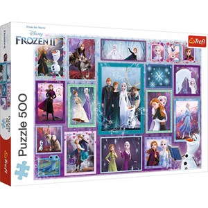 Trefl (37392) - "Frozen II" - 500 piezas