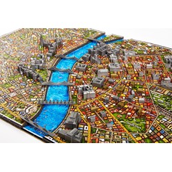 4D Cityscape (40088) - "4D Budapest" - 1200 piezas